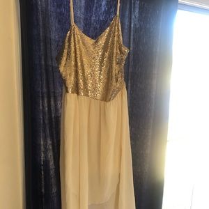 Rosegal flowy sequin dress